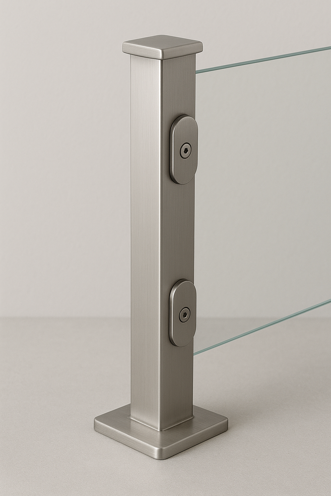 Stainless Steel Heavy Designer Glass Railing Baluster