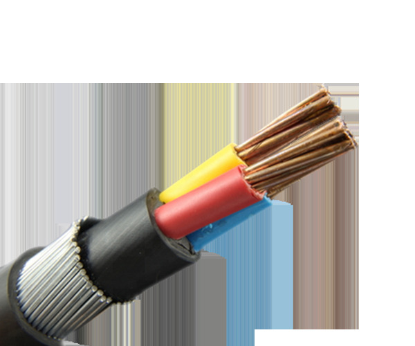 Xlpe Insulated Copper Armoured Cable - Color: Black