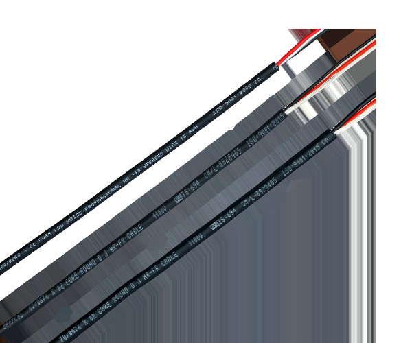 Flexible Speaker Cable - Color: Black