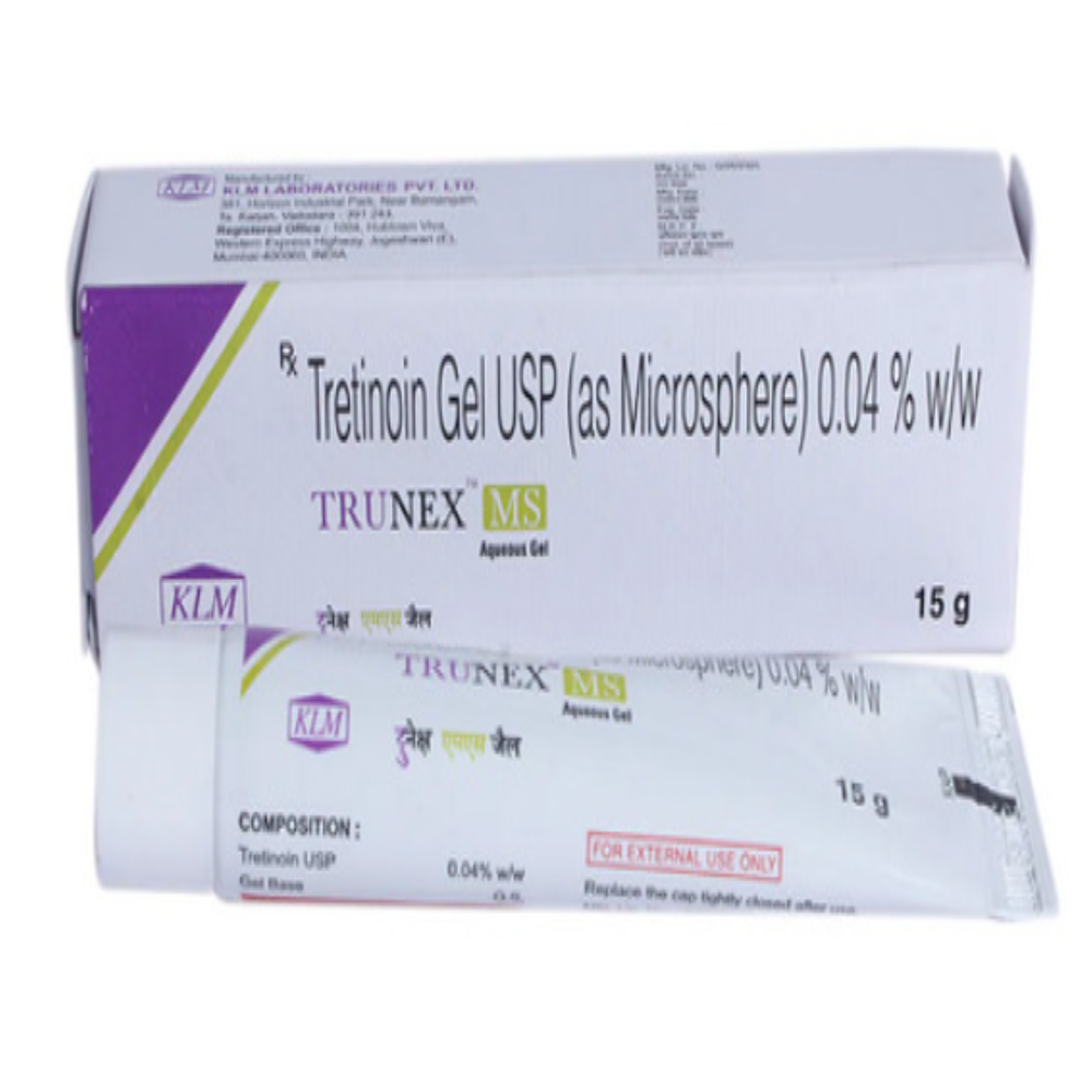 Trunex MS Aqueous Tretinoin Gel 15gm