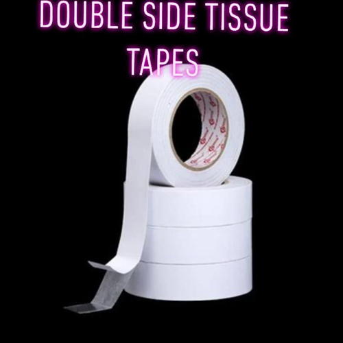 Double Sided Tissue Paper Tape - Color: Multiple