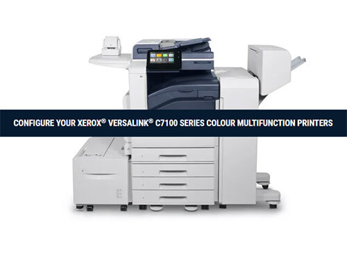Xerox VersaLink C7100 Series Colour Multifunction Printers