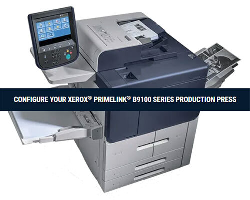 Xerox Primelink B9100 Series Production Press - Features: User Friendly Interface