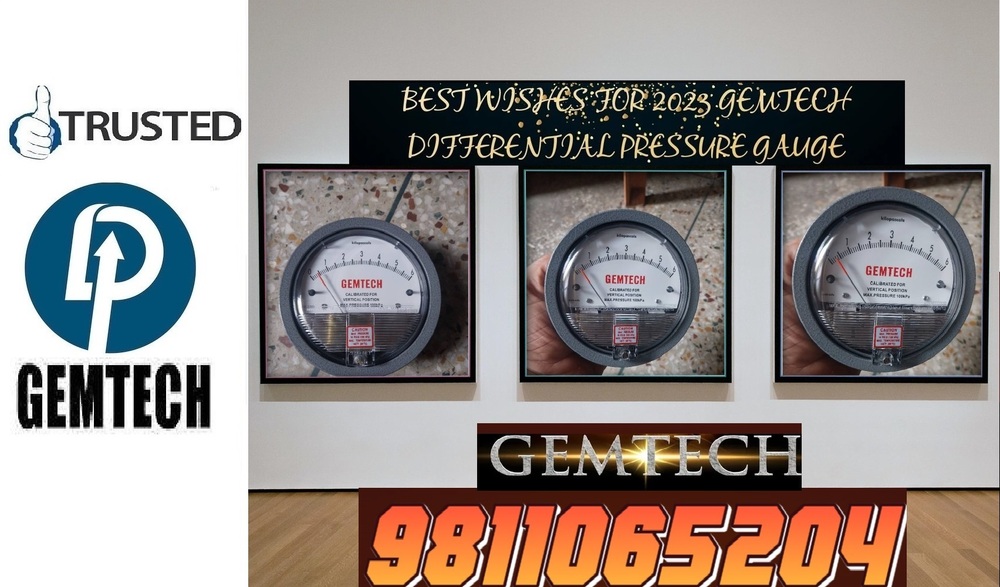 Gemtech Differential pressure Gauges by Roorkee Uttarakhand