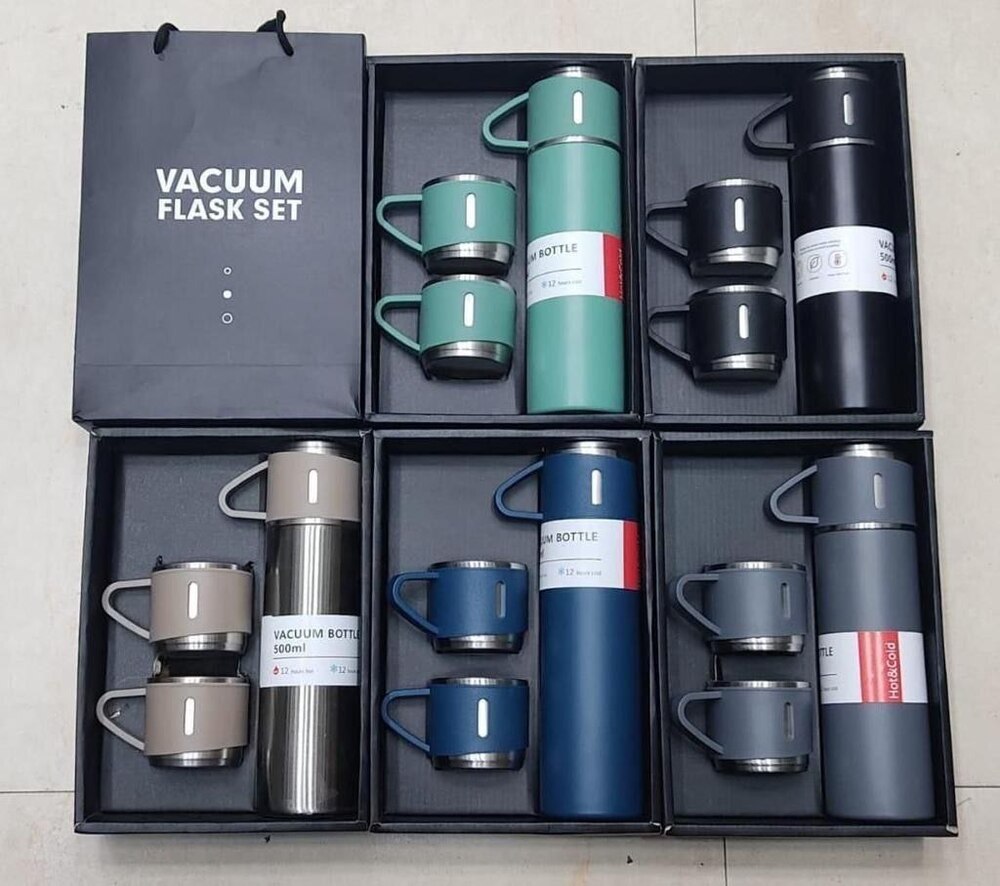 VACCUM FLASK BOTTLE WITH CUP