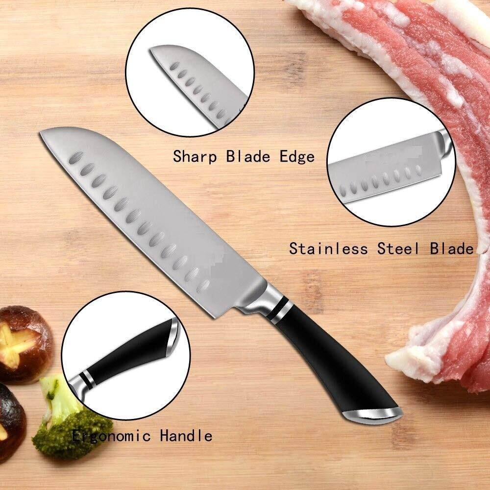Kitchen Knife Set With Covers