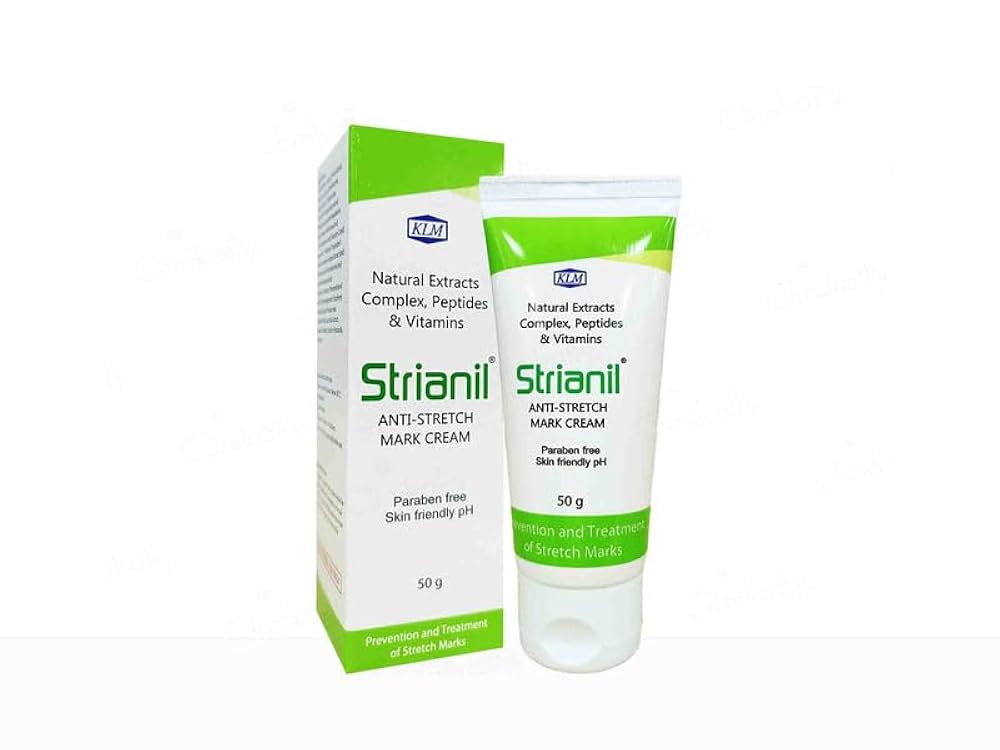 Strianil Anti-Stretch Mark Cream 50Gm - Drug Type: General Medicines