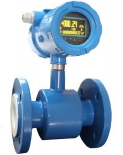 Electromagnetic Digital Flow Meter - Accuracy: 0.5 %
