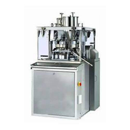 Double Rotary Tablet Machine - Color: Silver