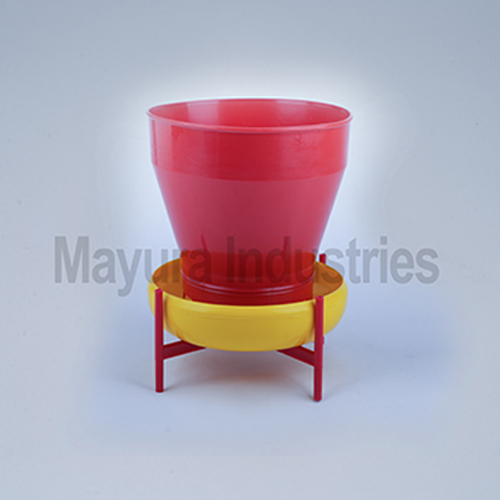3Kg Turbo Feeder - Color: Red