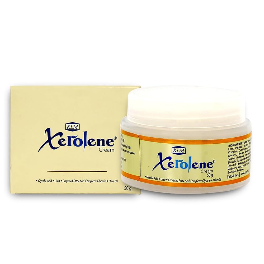 Xerolene Cream For Thick, Rough, Dry & Cracked Heels 50gm