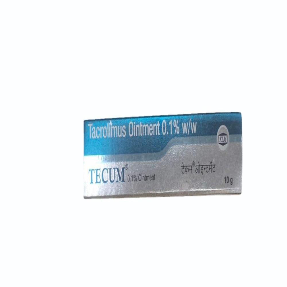 Tecum Tacrolimus 0.1% Ointment 10gm