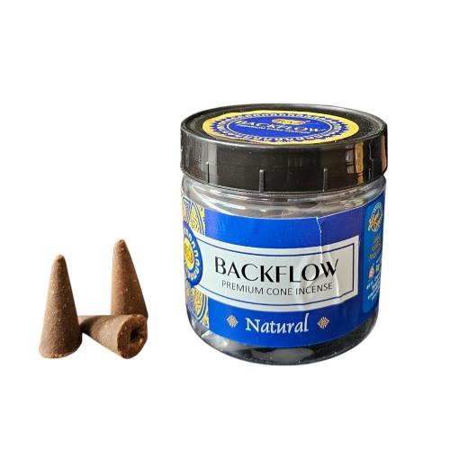 Natural Backflow Cones 100g