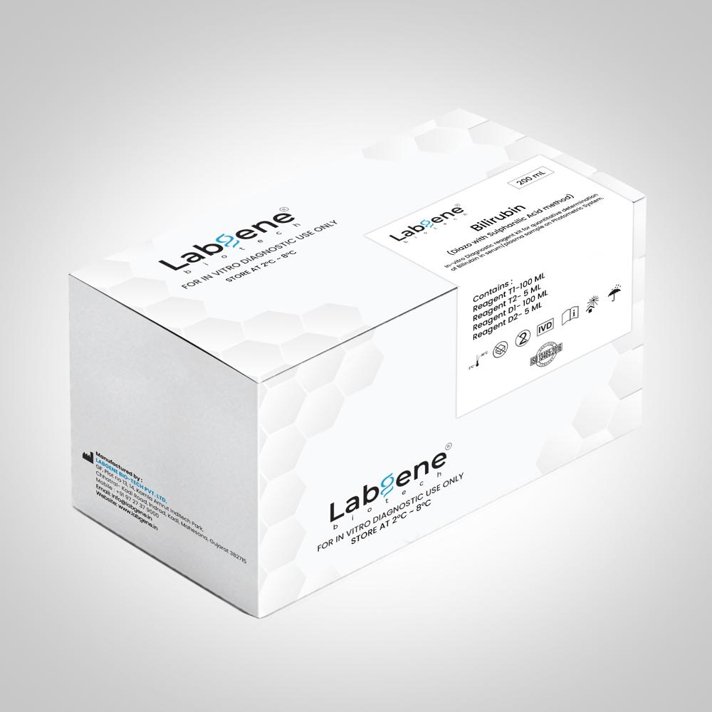Bilirubin Reagent Kit (Total & Direct) For Quantitative Determination - Shelf Life: 24 Months