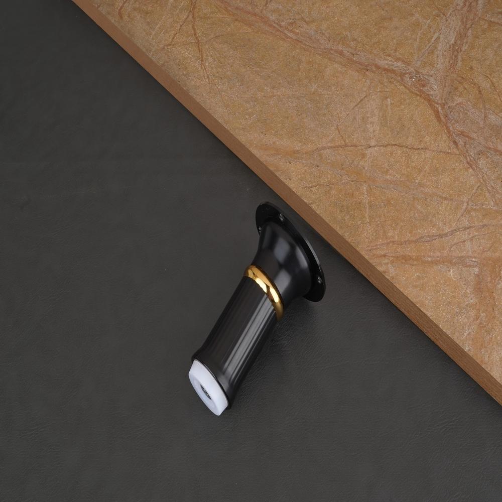 Fency Sofa Leg - Color: Black/Gold