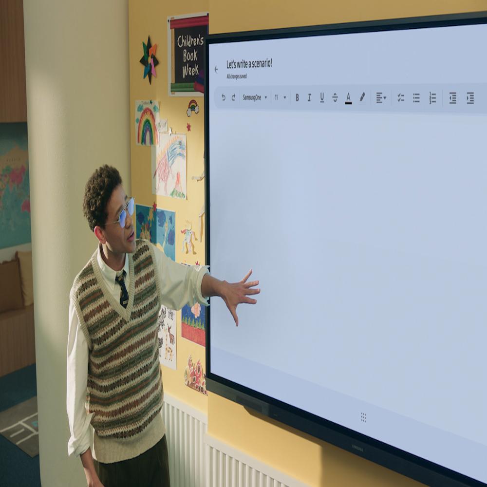 Use Smart Class Rooms 75 Inch 4k Uhd Interactive Display With Wi-fi