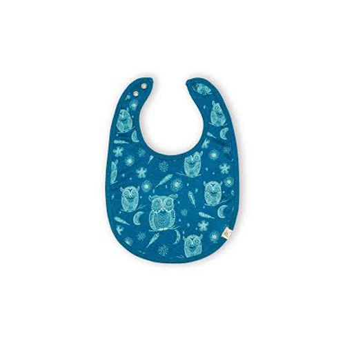 Baby Printed Bib - Color: Blue