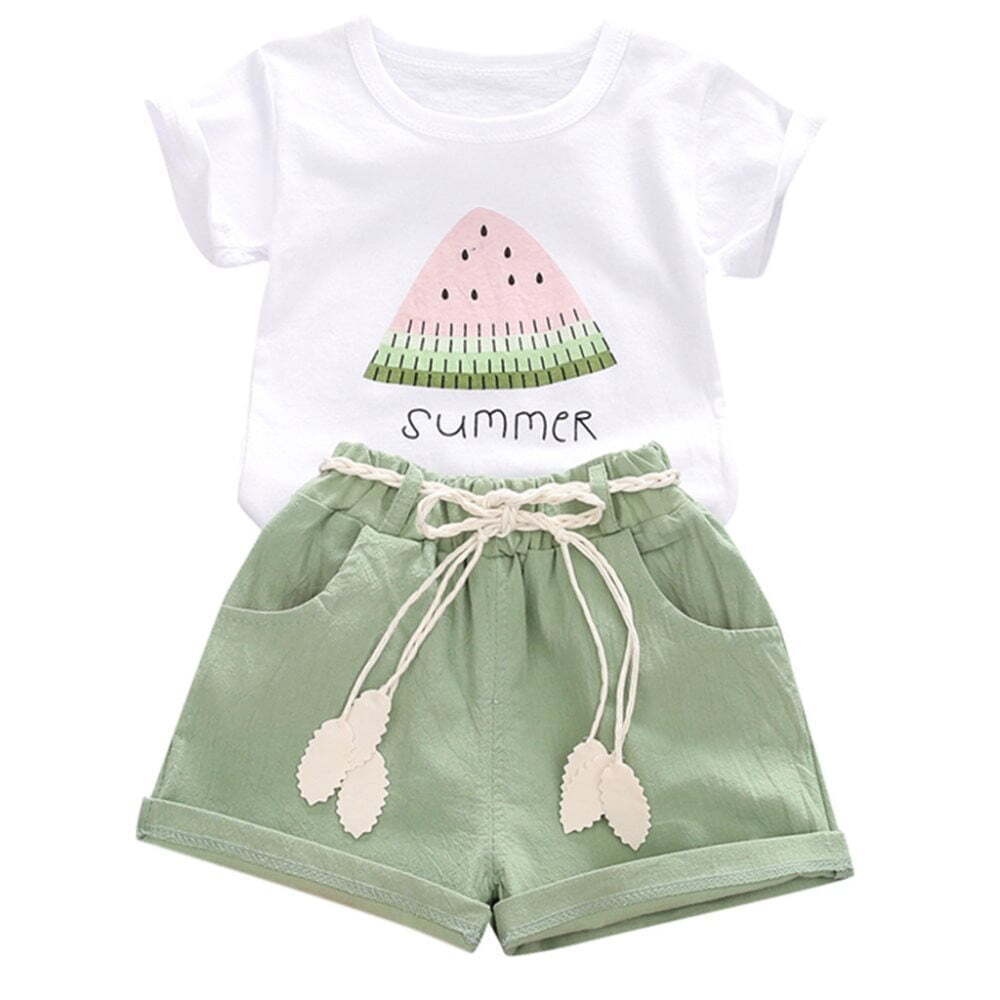 Boy T-Shirt And Pant Set - Color: White