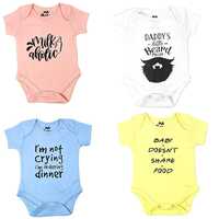 Casual Wear Baby Body Suit - Color: Multicolor