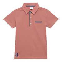Boys Polo T-shirt - Color: Red
