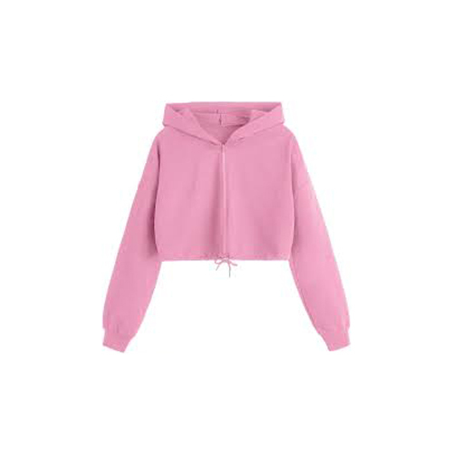 Ladies Hood Top - Color: Pink
