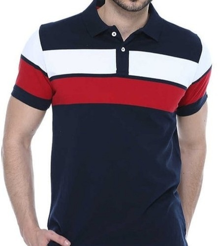 Mens Polo T-shirt - Color: Blue