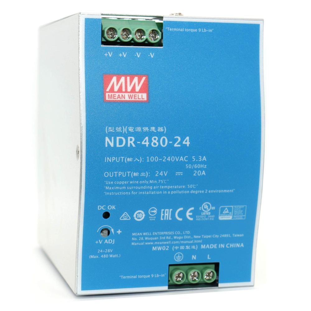 meanwell smps NDR-480-24