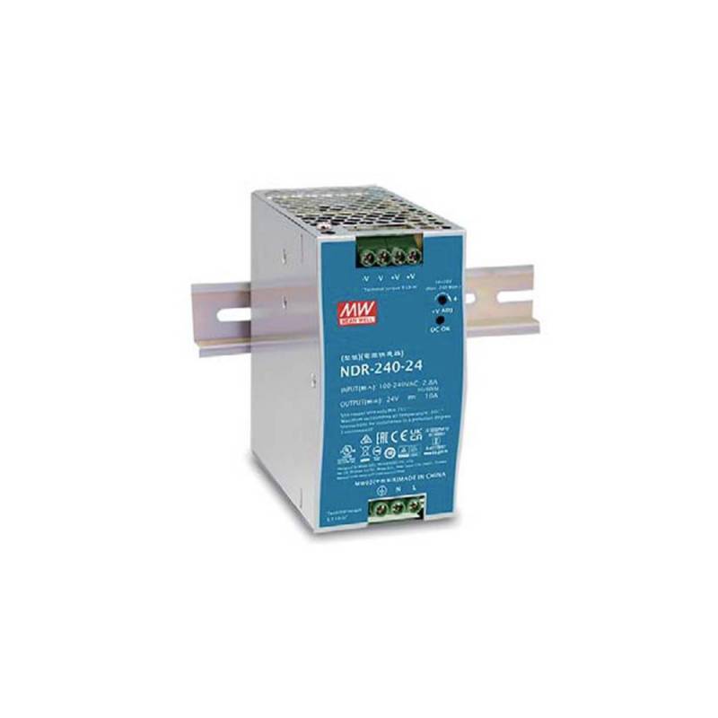 Meanwell NDR-240-24 DinRail Mount Power Supply