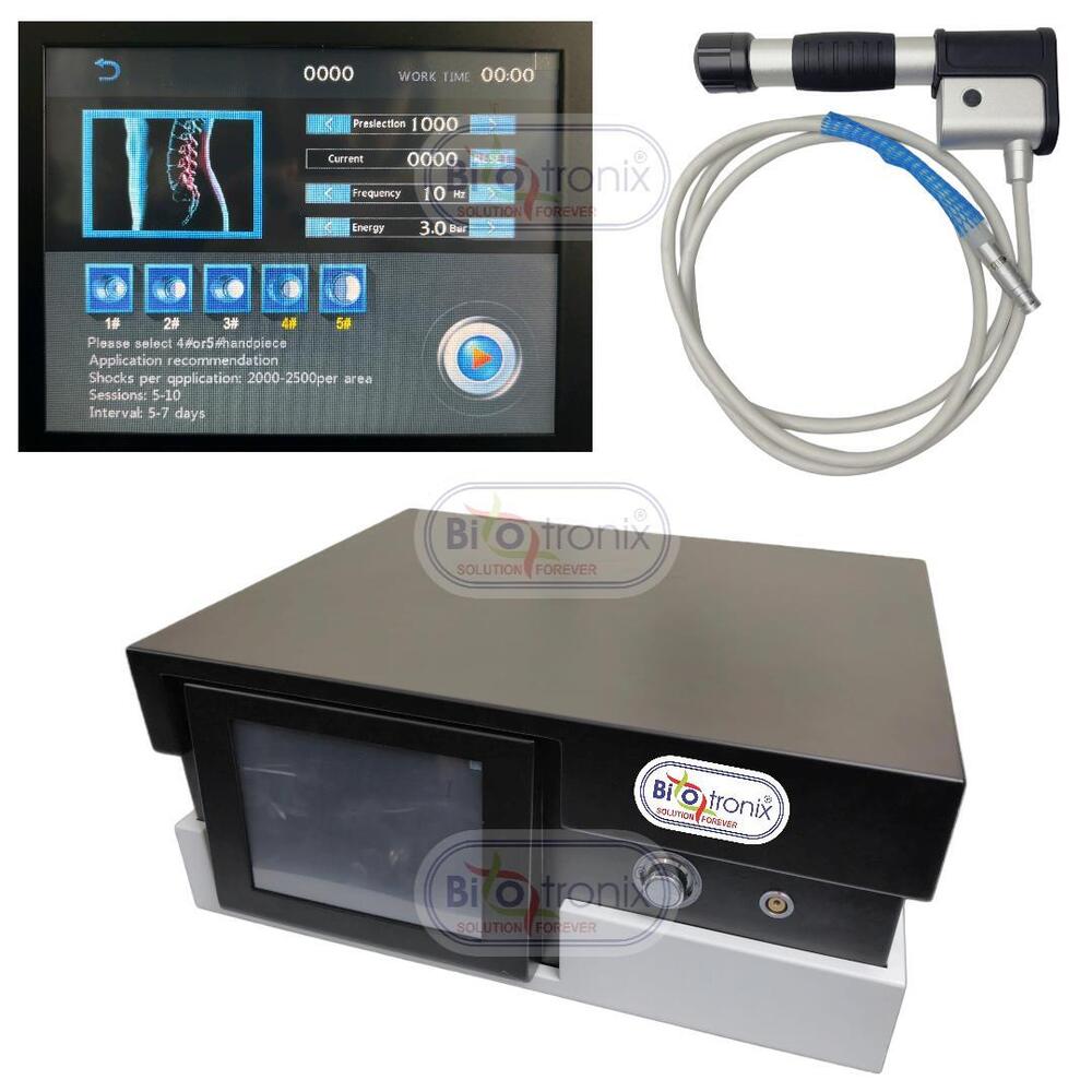 7 Head Pneumatic Shockwave ESWT Machine for Clinics