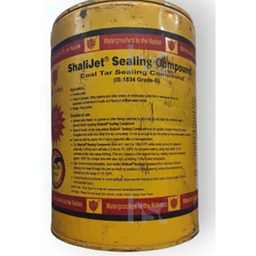 Shalijet Coal Tar Sealing Compound - Color: Black