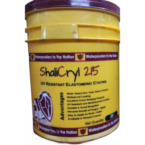 Uv Resistant Elastomeric Exterior Coating - Color: Black