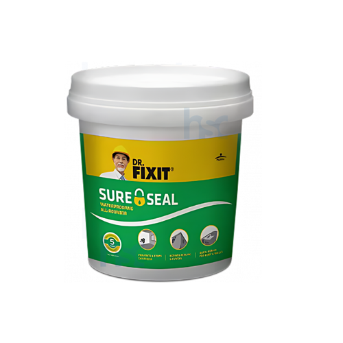 Dr.Fixit Sure Seal - Integral Liqiud Waterproofing - Chemical Form: Liquid