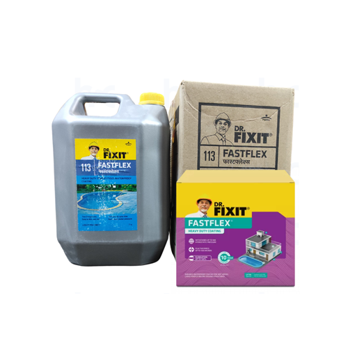 Dr Fixit Fastflex - Acrylic Cementitous Coating - Chemical Form: Liquid