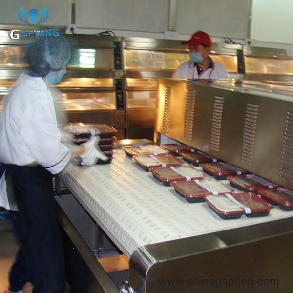 Customized Tunnel Fast Food Heating Commercial Microwave Oven