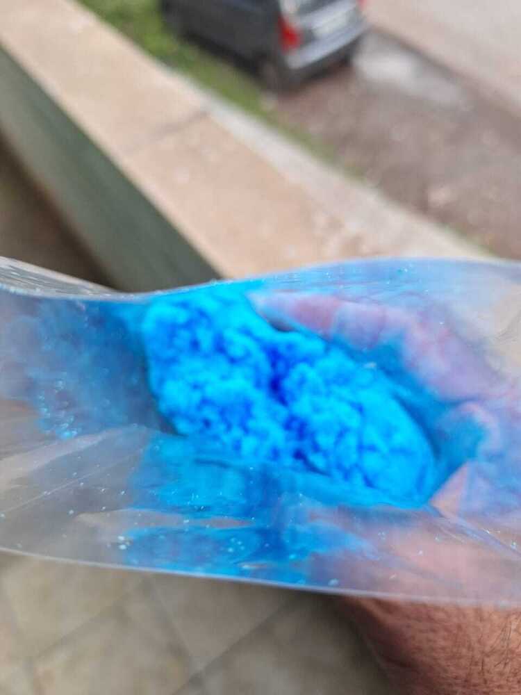 Blue Copper Sulfate Powder - Boiling Point: High
