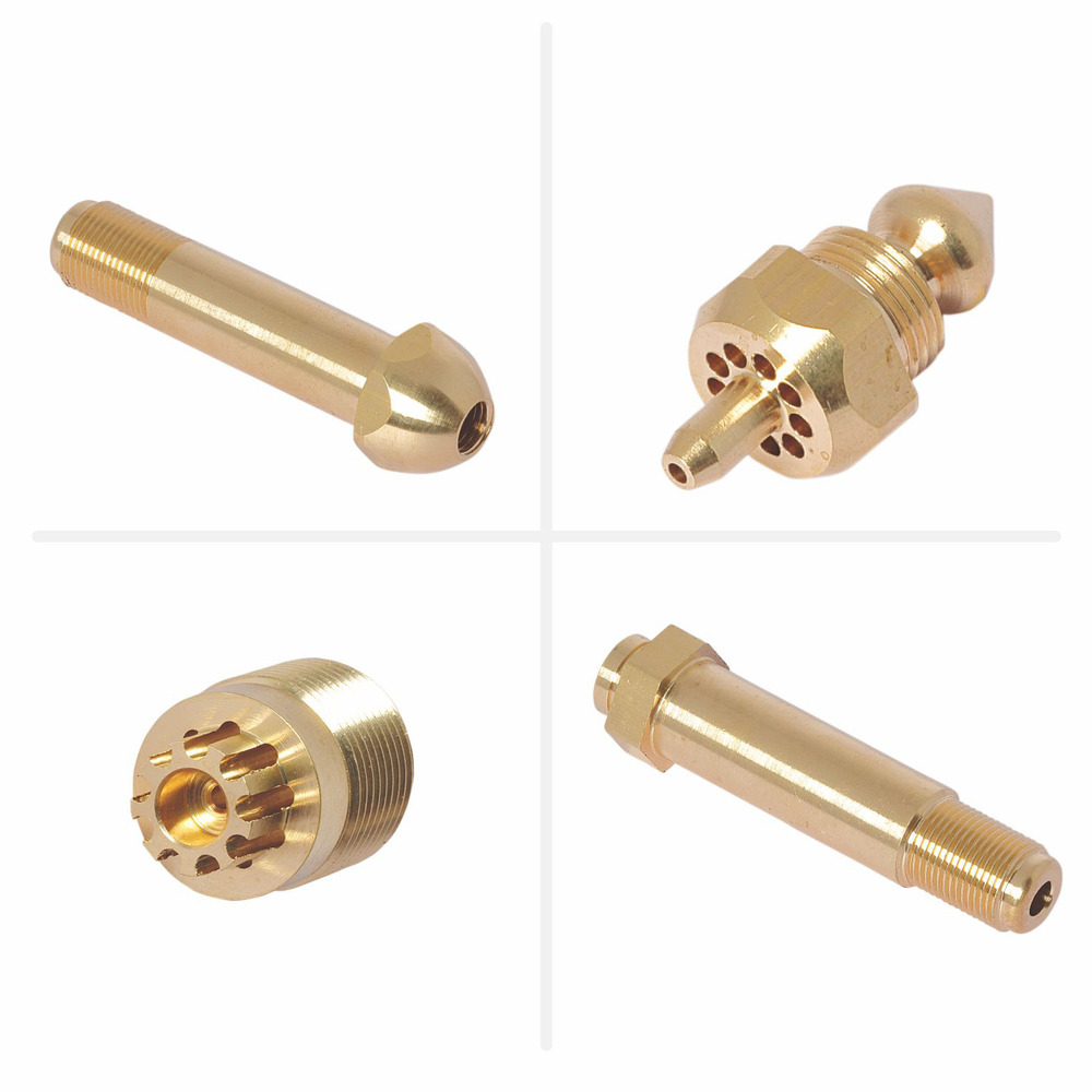 Brass Gas Components - Color: Yellow