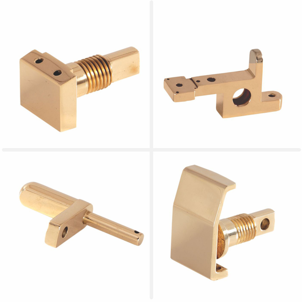 Brass Forged Components - Color: Yellow