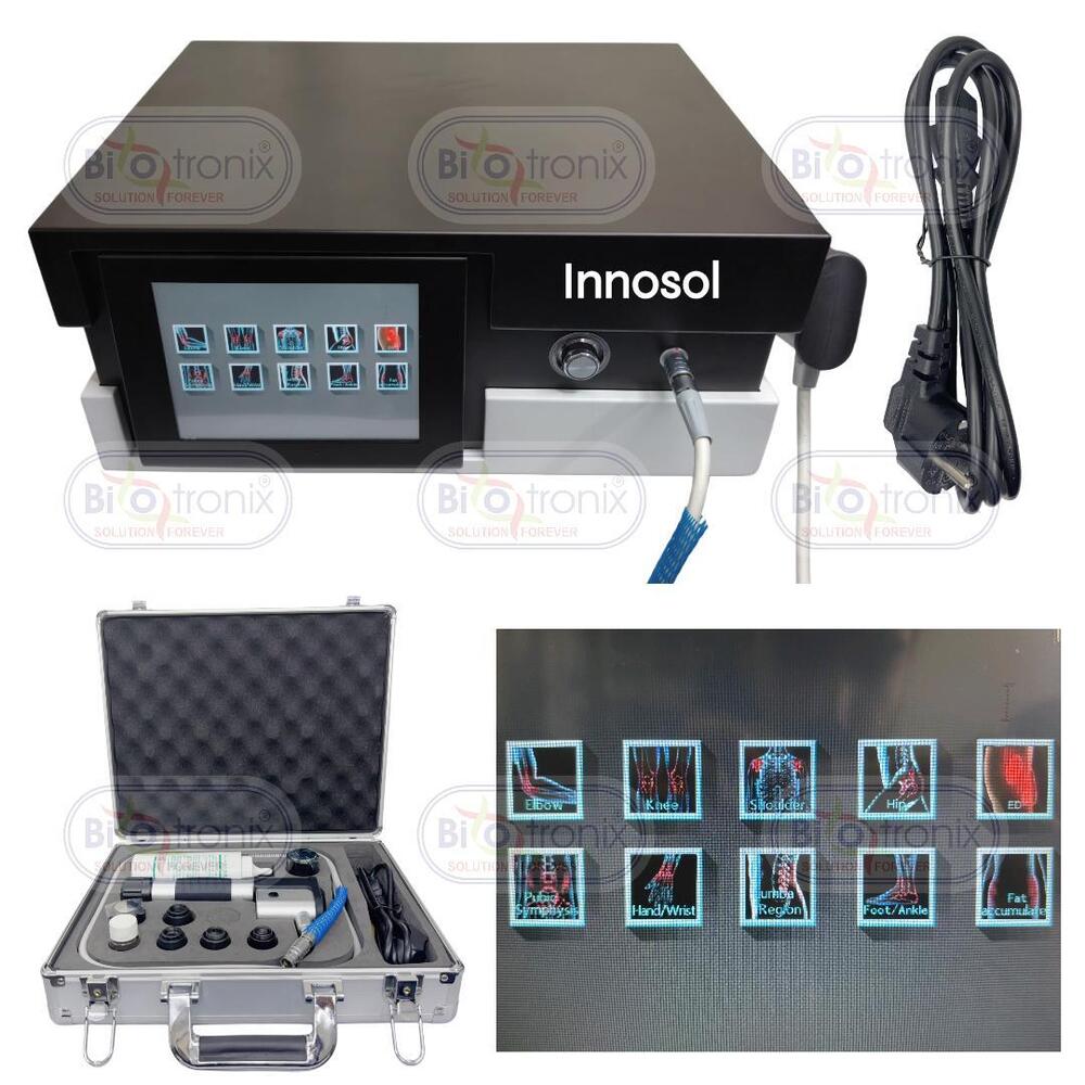 Pneumatic Shockwave Radial Therapy Device 7 Heads