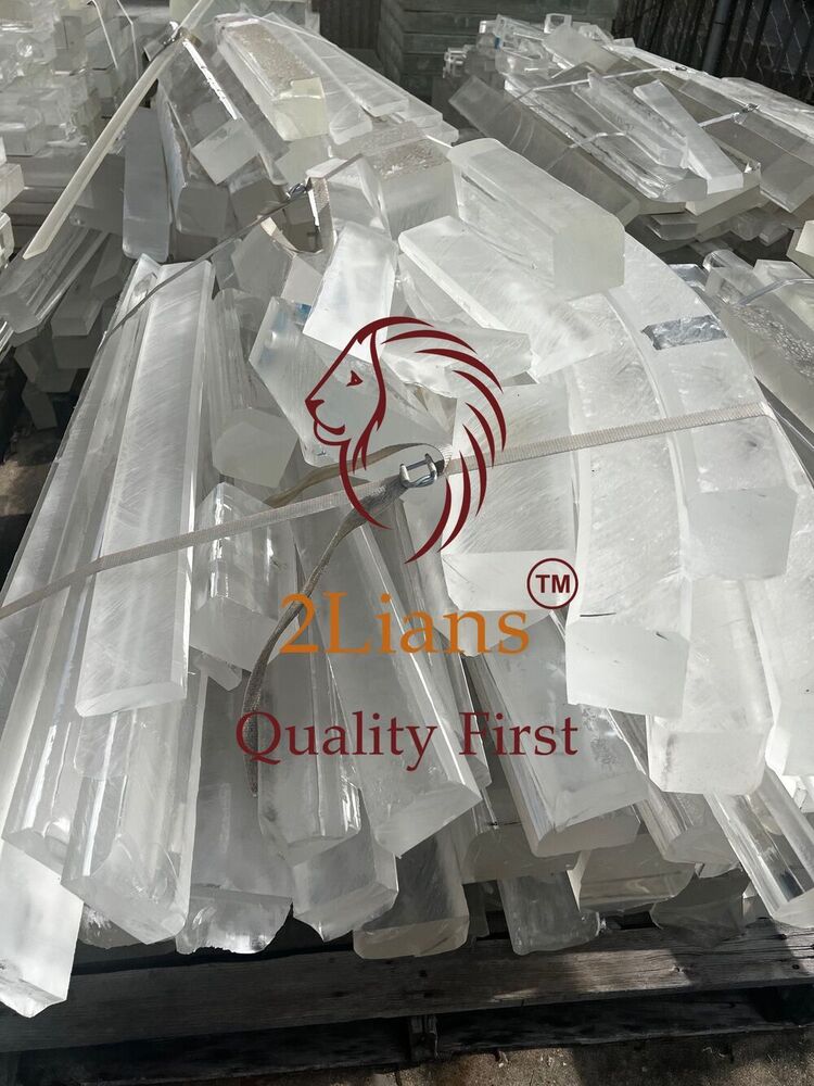 PMMA Sheets/Off cuts Natural scrap