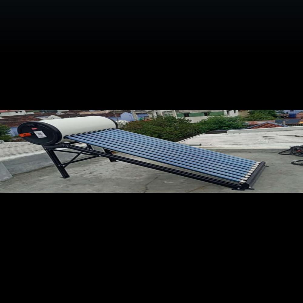 Solar Hot Water Heater - Color: Silver