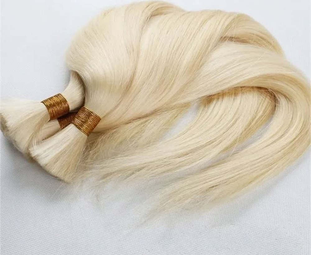 613 Indian Natural Bulk Blonde Hair 613 Indian Natural Bulk Blonde Hair