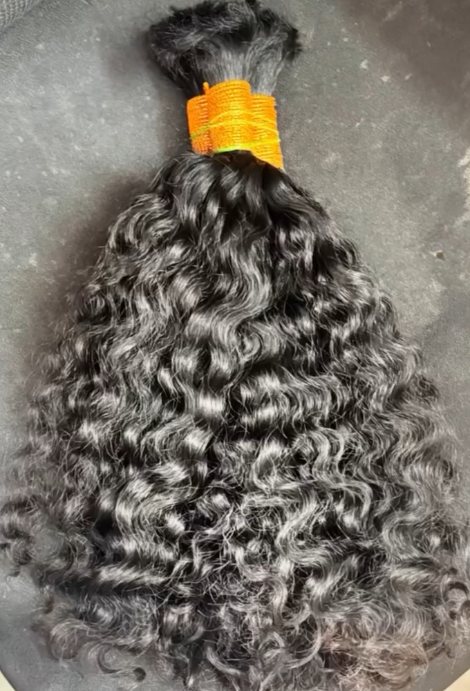 Natural Curly Temple Hair
