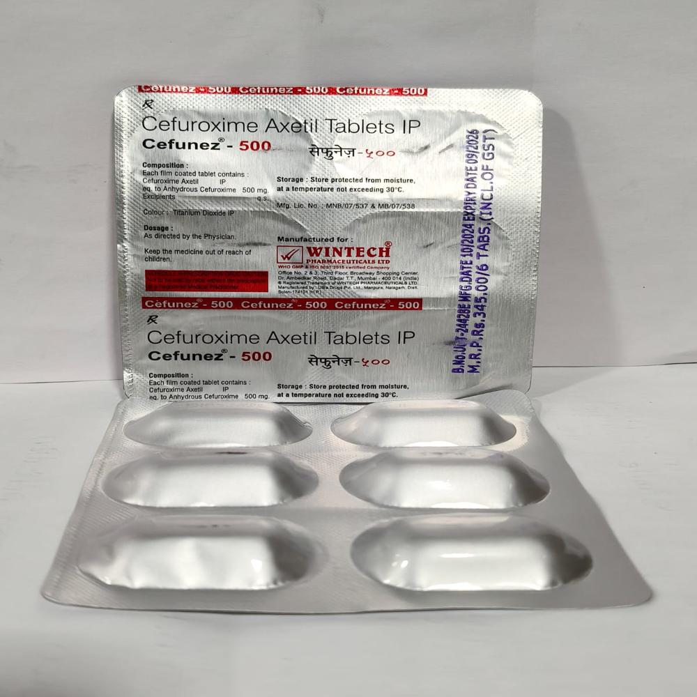 CEFUNEZ 500mg TABLET