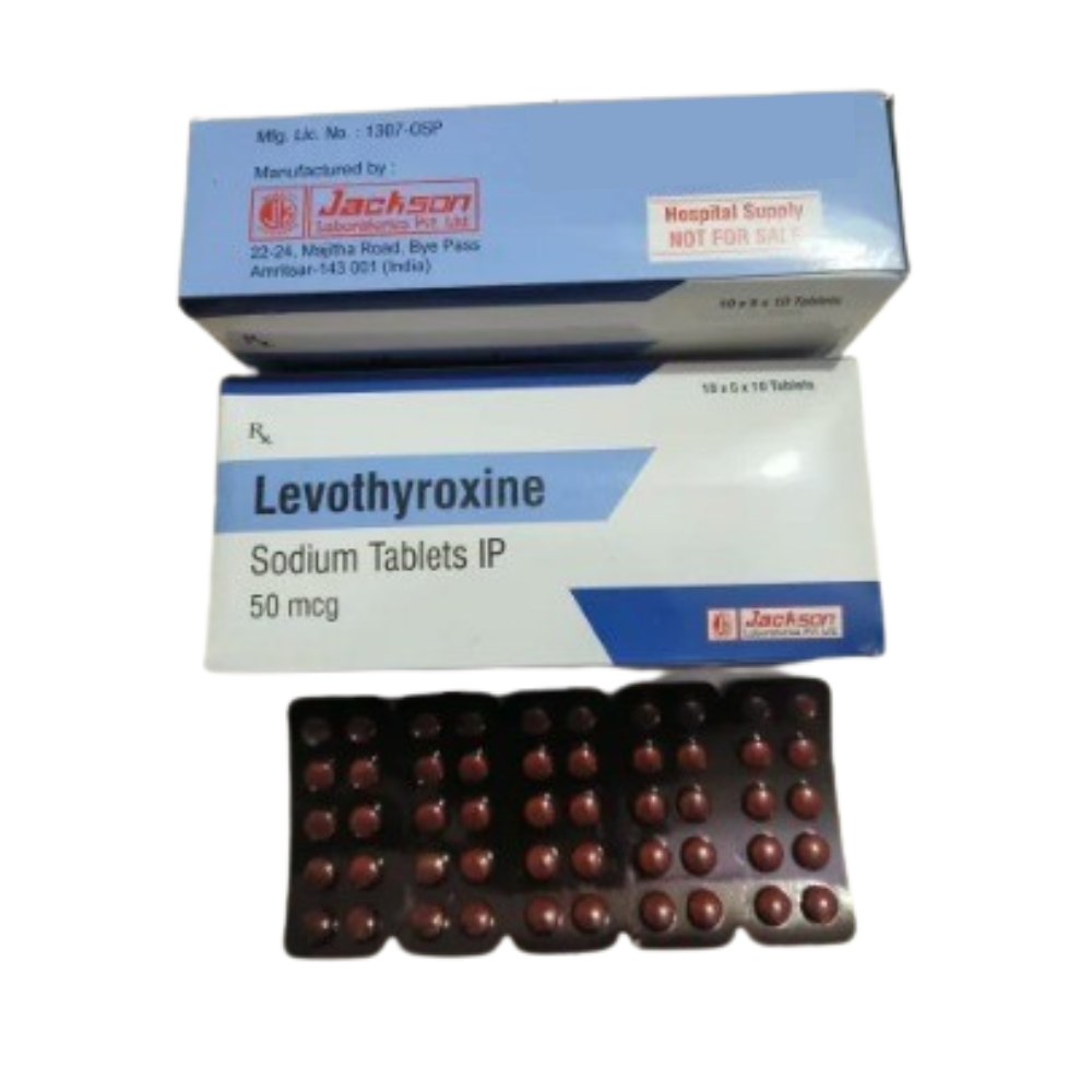 Levothyroxine Sodium Tablets 50mcg