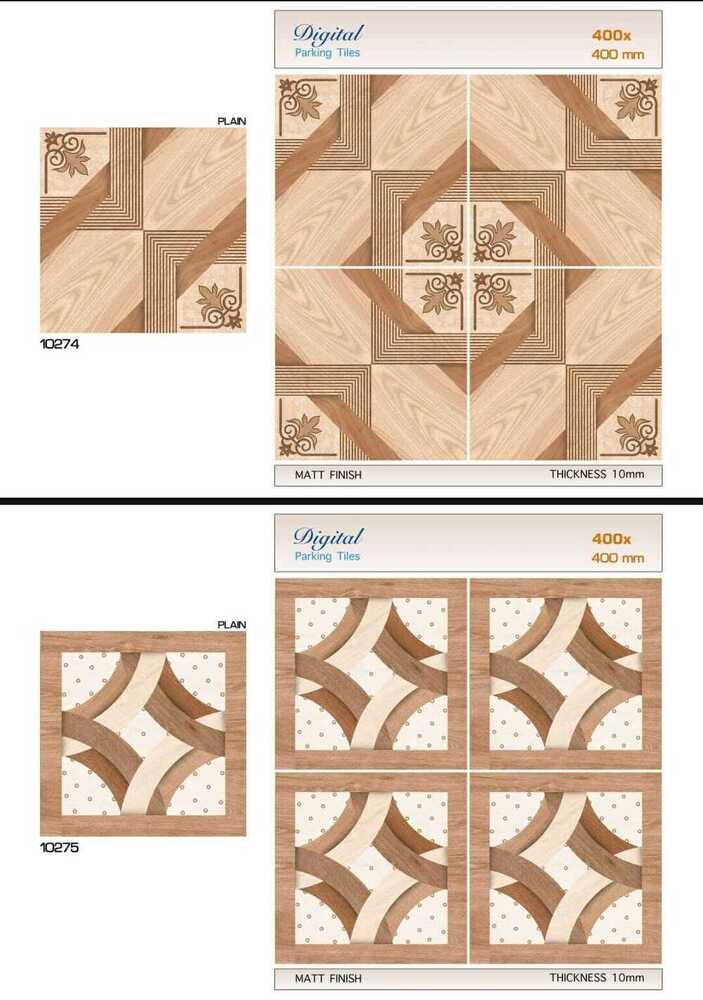 400*400 HEAVY DUTY VITRIFIED PARKING TILES