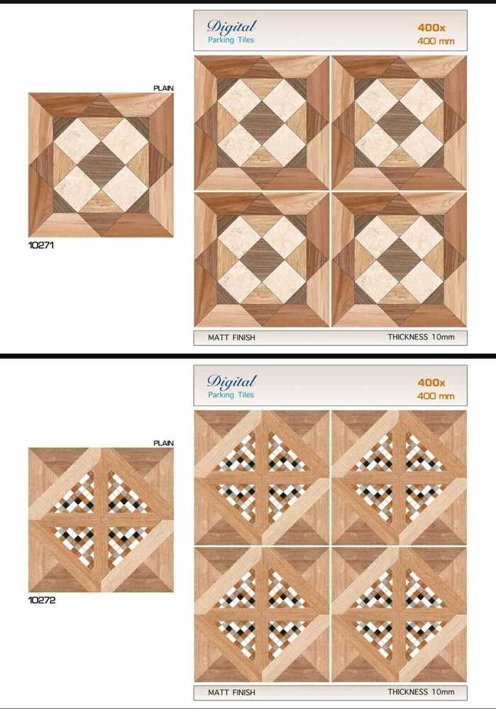 400*400 HEAVY DUTY VITRIFIED PARKING TILES