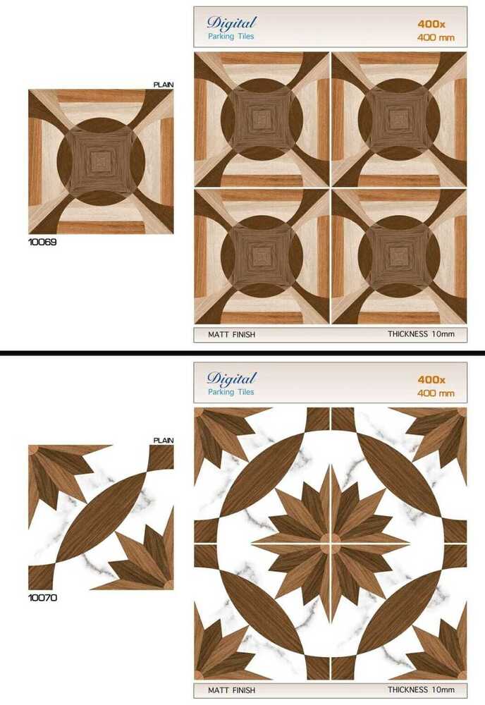 400*400 HEAVY DUTY VITRIFIED PARKING TILES