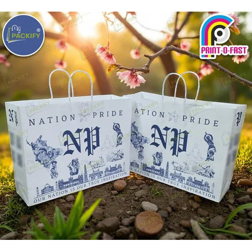Home Decor & Furniture Store Bags - Color: White