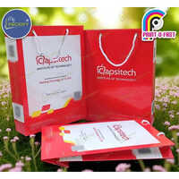 Promotional Carry Bags - Color: Red