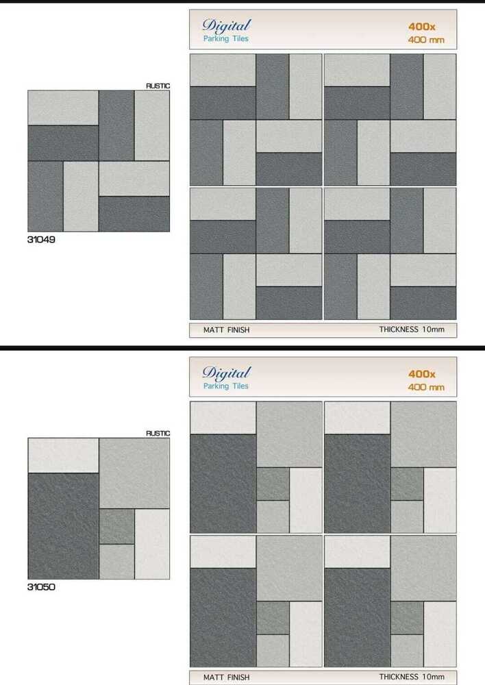 VITRIFIED PARKING TILES